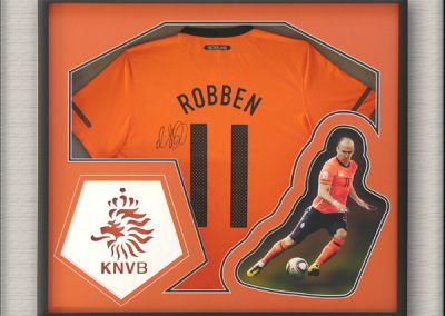 Robben framed Soccer Jersey