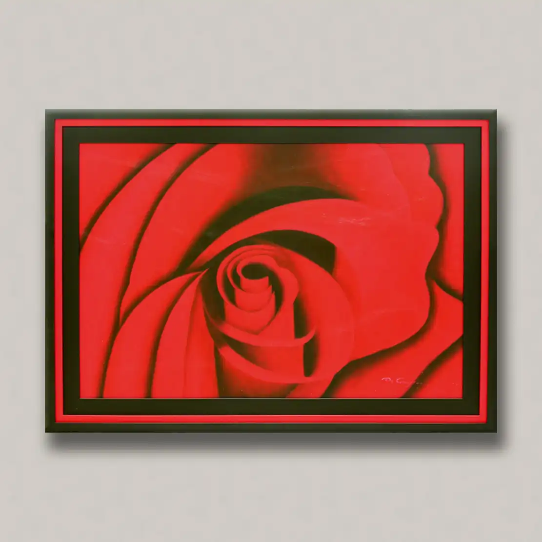 Pre Framed Wall Pictures Decor For sale RedRose